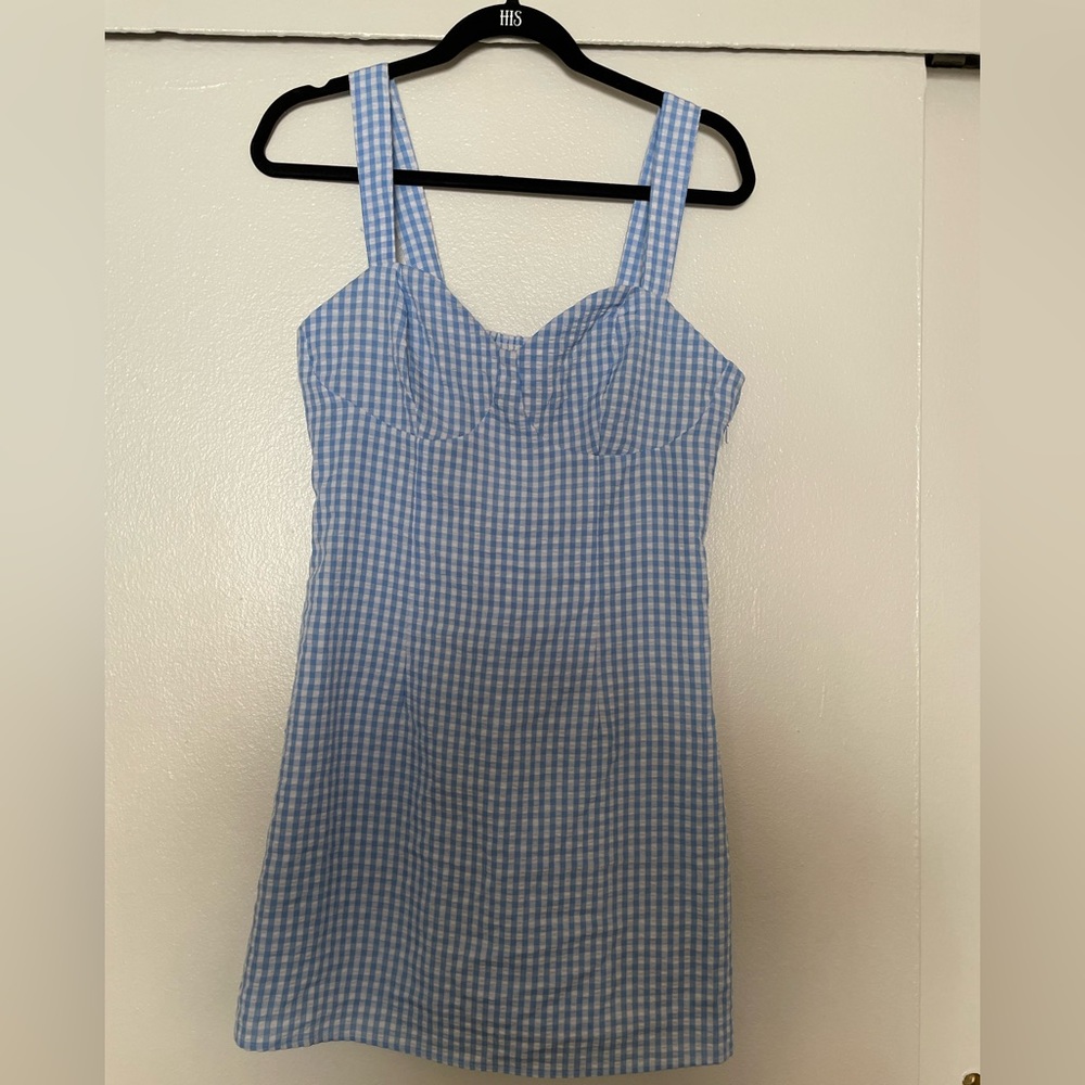 Checkered Mini Dress